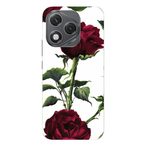 Honor 400 Lite Stemmed rose Transparent Silicone TPU Θήκη